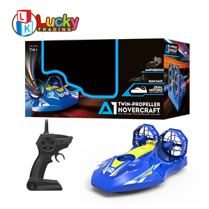 LK Toys 4Ch Funks teuerung spielzeug 2.4G Rc Boot Land und Wasser für Kinder 2 in 1 fern gesteuertes Luftkissen fahrzeug - Product Image 4