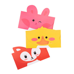 <span class=keywords><strong>Carte</strong></span> de vœux créative coréenne pour la Journée des enfants, en carton imprimé 3D quatre couleurs, motif animaux de dessin animé, pour l'<span class=keywords><strong>anniversaire</strong></span> des enfants de maternelle - Product Image 5