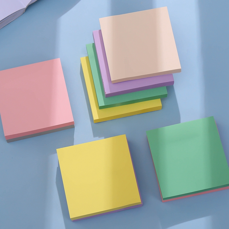 Персонализированный липкий блокнот для записей с мультяшным принтом для офиса, блокнот для записей