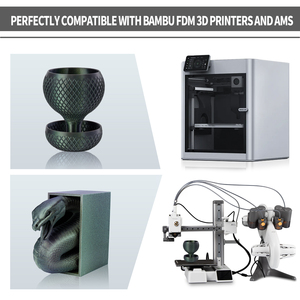 Filamento para Impresora 3D TINMORRY, 1.75mm, Filamento PETG Ecológico, PLA/ABS/PETG/ASA/TPU, 1KG/ROLLO, Varillas de Plástico PETG Galaxy - Product Image 4