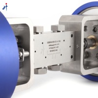 SS316L Actuadores dobles 60000psi 3/8in Autoclave Ingenieros Válvula de conmutación de presión de aire