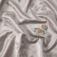 Tissu Jacquard Léger et Respirant en PVC Enduit, Écologique et de Luxe, Idéal pour Robes d'Été, Robes de Demoiselle d'Honneur et Sacs