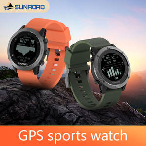 Montre GPS de sport Sunroad, tracker d'activité, course à pied, natation, cyclisme, escalade, randonnée, altimètre, baromètre, boussole, survie, <span class=keywords><strong>camping</strong></span>, mode - Product Image 3