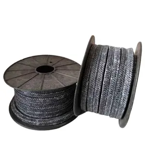 Wholesale High Quality Braided Packing Carbon Fiber PTFE Gland Packing Seal Rope Customizable
