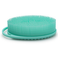 Cepillo de Masaje para Cuero Cabelludo de Silicona Ecológico con Logotipo Personalizable y Entrega Gratuita, Champú Natural para Mascotas, Exfoliante para Cara y Cuerpo