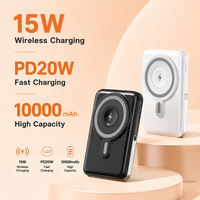Batterie externe magnétique sans fil 10000 mAh avec support pliable et charge rapide PD20W pour téléphones – Prise en charge OEM/ODM par l'usine source