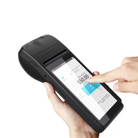 Terminal de point de vente portable à affichage IPS HD 5.5 ''avec imprimante de reçus thermiques intégrée de 58mm Imprimante de billets