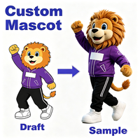 Costume de Mascotte Tigre Sportif Personnalisé pour Adulte, Effet de Danse et de Marche, Personnage de Dessin Animé, Fabrication OEM UYEAH