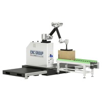 Robot Humanoide Comercial para Paletización de Cajas de Cartón con PLC y Motor