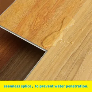 China Manufacturer Waterproof 5mm 4mm SPC Flooring Fireproof Durable Luxury Vinyl Wood Plastic Floor Laminate Flooring