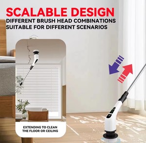 7/9合1多头电动清洁器，厨房和浴室用便携式清洁刷 - Product Image 5