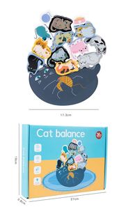 บล็อกไม้ปลอดภัยสำหรับเด็ก ระบายสี ฝึกทักษะการใช้มือ พัฒนาการทางปัญญา สัตว์ทะเล ความมหัศจรรย์ของไม้ การทรงตัว - Product Image 4