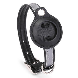 Localizador de mascotas antipérdida Gps <span class=keywords><strong>Collar</strong></span> de gato <span class=keywords><strong>Collar</strong></span> de seguimiento reflectante Cinturón de gato de cuero con hebilla de metal Viene con un localizador - Product Image 6
