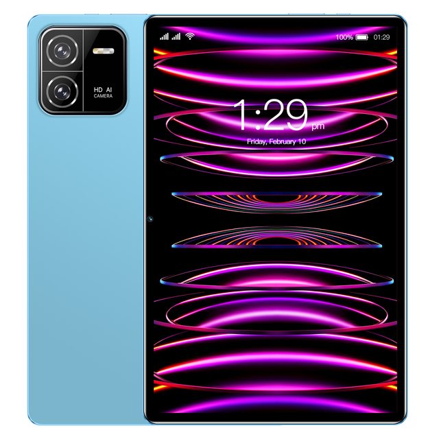 High Configuration Android 13 Tablet for Entertainment 8GB RAM 256GB Storage 5G WiFi for Bluetooth OTG Function Dual Lens Camera