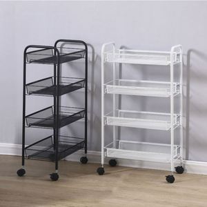 High Quality New Material Multi Functional <b>Storage</b> Carts Fashionable Wholesale Living Room <b>Kitchen</b> Trolleys Holders Racks - Product Image 3