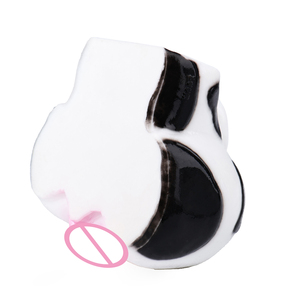 Masturbador Masculino con Forma de Trasero de Vaca de Fantasía, Vagina Texturizada, Canal Anal, Estimulador de Pene, Silicona Líquida, Juguete Sexual de Bolsillo - Product Image 4