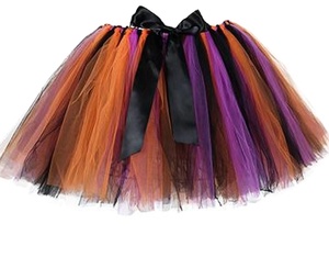 Vendita Calda Halloween Gonne in <span class=keywords><strong>Tulle</strong></span> Viola e Nero per Bambine Tutù da Balletto Fantasia Tutù Vaporoso per Ragazze Tutù da Danza per Bambine - Product Image 1
