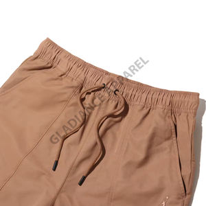 Pantalones Cortos Deportivos de Gimnasio para Hombre, Ligeros, Tejidos, con Cierre de Cremallera Decorativo, Cordón Ajustable, Secado Rápido, para Clima Cálido - Product Image 4