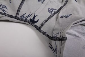 Boxer da Uomo Stampati Slim Elasticizzati in Viscosa di Bambù Traspiranti Antibatterici Delicati sulla Pelle Ecologici Personalizzabili OEM - Product Image 6