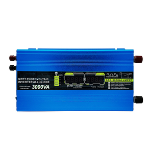 เครื่องแปลงไฟไฮบริดพลังงานแสงอาทิตย์แบบ Modified Sine Wave 12V 220V พร้อมตัวควบคุม MPPT 650W-1200W สำหรับระบบออฟกริด รุ่น SAS-1000AL+PWM, SAS-2000AL+MPPT, S - Product Image 3