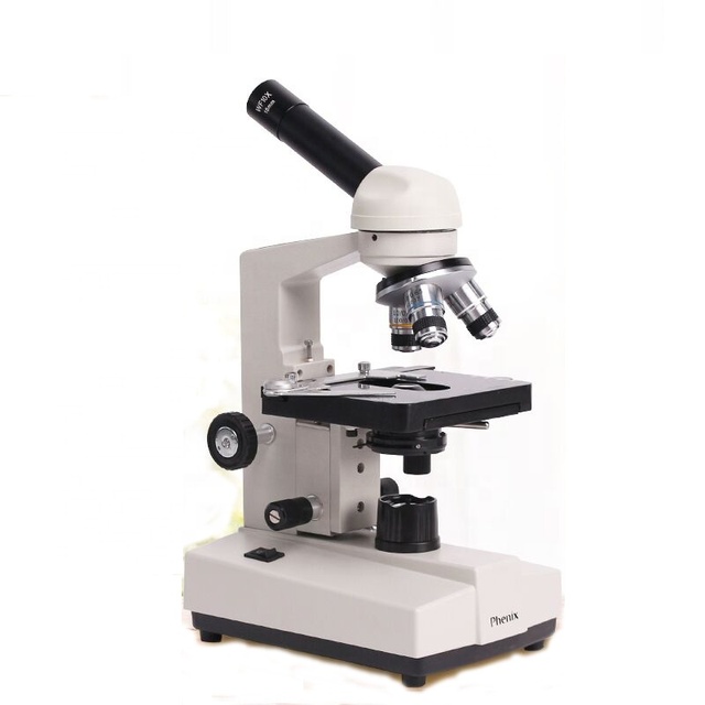 Phenix Microscope XSP-35-1600X Portable Student Science Microscope Monocular Biological Microscopes for Kids Educational