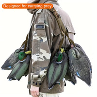 Sangle de transport camouflage pour oiseaux aquatiques avec 8 crochets – Harnais de chasse pour canards et oies – Accessoires de chasse