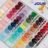 JOUS OEM ODM – Bouteille de vernis gel personnalisé de haute qualité 15 ml – Vernis à ongles régulier longue tenue en verre UV pour salon