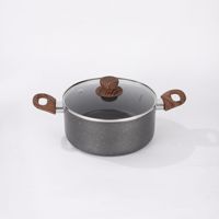 Ensemble de poêles en aluminium antiadhésives à poignée amovible, directement de l'usine, pour la maison, les restaurants et les cuisines