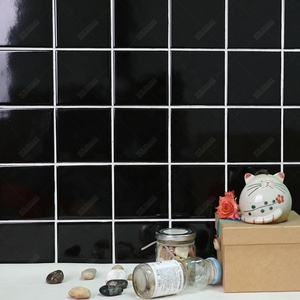MM-Mosaic Vente <span class=keywords><strong>de</strong></span> liquidation Prix bas Classique Carreaux <span class=keywords><strong>de</strong></span> <span class=keywords><strong>mosaïque</strong></span> carrés noirs en céramique 4x4 pour douche, <span class=keywords><strong>salle</strong></span> <span class=keywords><strong>de</strong></span> <span class=keywords><strong>bain</strong></span>, crédence murale et cuisine - Product Image 2
