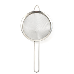 Stainless Steel Conical Strainer 7cm Wide Rim Multifunction Baking Soy Milk Filter Sugar Sieve Kitchen Tool - Product Image 3