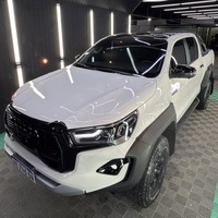 Sports Edition Accessoires de voiture Auto pp Pare-chocs ABS Grilles pour toyota Hilux Revo Rocco 2016-2022 Upgrade 2023 GR Sport Model