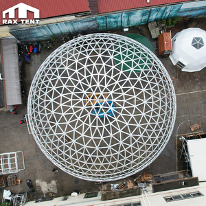 Tente dôme en verre connectée 12M 15M 20M pour la salle à manger de glamping Resort Party et la maison à grand dôme à projection VR - Product Image 5