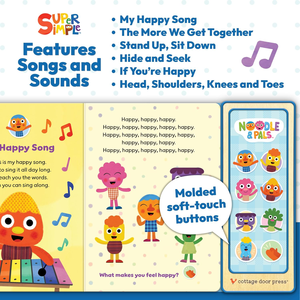 Livre sonore interactif : Chansons joyeuses super simples à presser et à suivre pour l'apprentissage musical précoce des tout-petits - Product Image 2