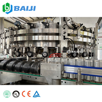 Petite ligne de production automatique de bonne qualité de machine de remplissage de boisson énergétique de canette en aluminium