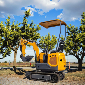 <span class=keywords><strong>Electric</strong></span> Orchard Excavator Narrow-Body Short-Arm <span class=keywords><strong>Mini</strong></span> Escavadeira Leve com Grab Bucket Dozer Blade para Transplante de Árvores - Product Image 2
