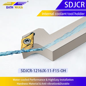 Porte-outil de tournage en carbure cémenté SDJCR1216JX-11-F15-OH, directement de l'usine, pour tour CNC, avec refroidissement traversant, dégagement de la matière - Product Image 4