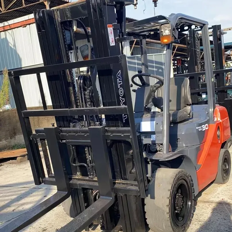 Small Brand New 3 Ton Diesel Forklift China Made with Japan Motor Core Gear Components Restaurants Farms Manufacturing Plants