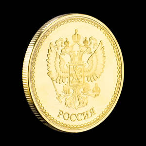 ชุดรูปแบบโบสถ์เลือดชุบทองท้าทายเหรียญเหรียญเหรียญเหรียญเปเทอร์สเบิร์กของที่ระลึกแลนด์มาร์คโทเค็นสำหรับการจัดแสดงการเดินทางงานฝีมือโลหะ - Product Image 3