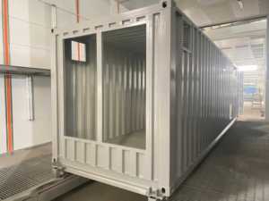 Quảng Châu nhà máy giá bán buôn giá rẻ vật lý phòng thí nghiệm di động ngoài trời phòng thí nghiệm container <span class=keywords><strong>prefab</strong></span> phòng thí nghiệm để bán - Product Image 2