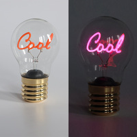 DC5V Led Filament Ampoules A68 E40 Lumières Décoratives Lampe Portable Type-C USB Lumière Ampoule En Verre Pour Cadeau