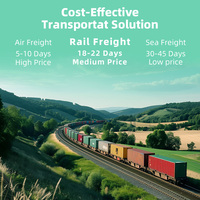 Agent maritime DDP Service d'expédition transitaire de train rapide par camion de la Chine vers l'Europe Rail LCL + Express porte à porte