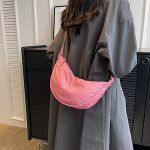 New Design Long Shoulder Nylon Sling Bags Women Designer Crossbody Fanny Pack Fashion <b>Belt</b> Bag for Girls - Product Image 5