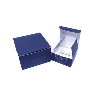 Eco Friendly Custom Design Small <b>White</b> Folding Carton Box Custom Packaging <b>Boxes</b> for Cosmetic Packaging - Product Image 3