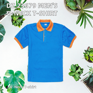 T-shirts vierges en polyester 100% peigné et respirant, manches courtes, couleur unie, tailles assorties, fournisseur en gros - Product Image 2