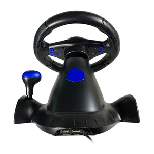 Volante da Corsa 7-in-1 con Motore a Vibrazione e Pulsanti Programmabili, Rotazione 180° per PC/Switch/<span class=keywords><strong>P</strong></span> 4/<span class=keywords><strong>P</strong></span> 3/<span class=keywords><strong>X</strong></span>-ONE/<span class=keywords><strong>X</strong></span>-360/Android - Product Image 5