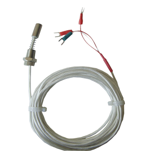 เซ็นเซอร์วัดอุณหภูมิแบบฟิล์มบาง SRK Pt100 แบบสามสาย RTD OEM/ODM รุ่น WZPM-201 เกรดอาหาร ทำจากสแตนเลส รับประกัน 1 ปี - Product Image 1