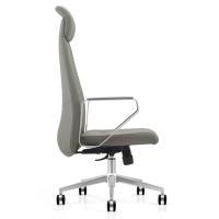 Chaise de bureau de direction moderne et luxueuse en cuir, design contemporain, sur mesure, pour PDG