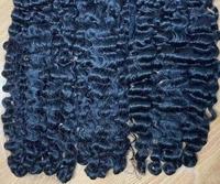 Lots de Cheveux Bouclés Naturels Vietnamiens et Birmans Doublement Étirés Grade 13A, Cuticules Alignées, Sans Perte, Vente en Gros