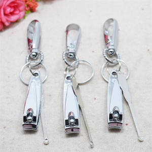 Juego Creativo de Limpiador de Oídos y Cortaúñas para Hombres y Mujeres - Limpiador de Oídos de Acero Inoxidable, Cortaúñas, Colgante para Llavero - Product Image 5