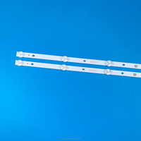 Bande lumineuse LED pour rétroéclairage de téléviseur LCD, compatible avec KKTV KFB32V6D, SC32D-2X6-WN Rev: 02, 568 mm, substrat en aluminium